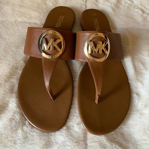 Michael Kors leather sandal
